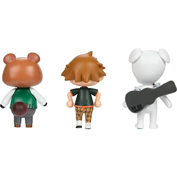 Jakks Pacific Animal Crossing 3er Pack, 6 cm Figuren Set mit Tom Nook, K.K. und Dorfbewohner, bewegliche Sammelfiguren für Kinder ab 3 Jahren – Bild 5