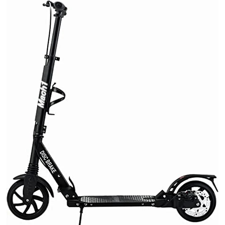 Mach1 Cityroller Kickscooter mit 200x40mm XXL Rollen, Scheibenbremse und höhenverstellbarem Lenker – Bild 9