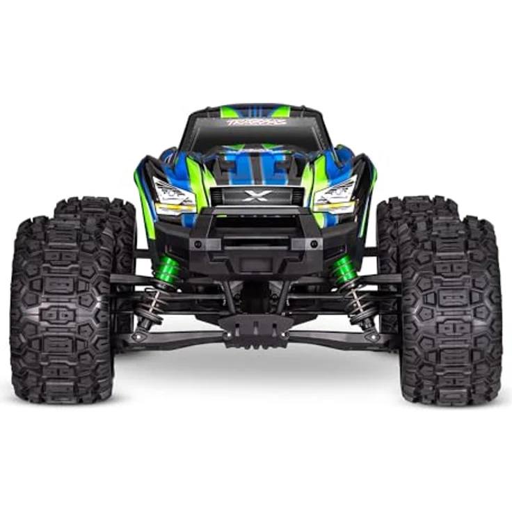 Traxxas RC-Monstertruck Traxxas RC X-Maxx 4x4 Monstertruck Belted 1/7 RTR Grün, Gigant mit neuen verstärkten Reifen – Bild 2