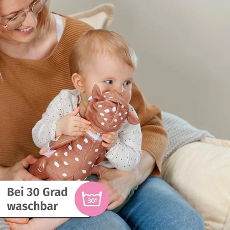 Baby Born Sleepy Reh Babypuppe, 30 cm, mit Rassel im Inneren, waschbar bei 30°C – Bild 6