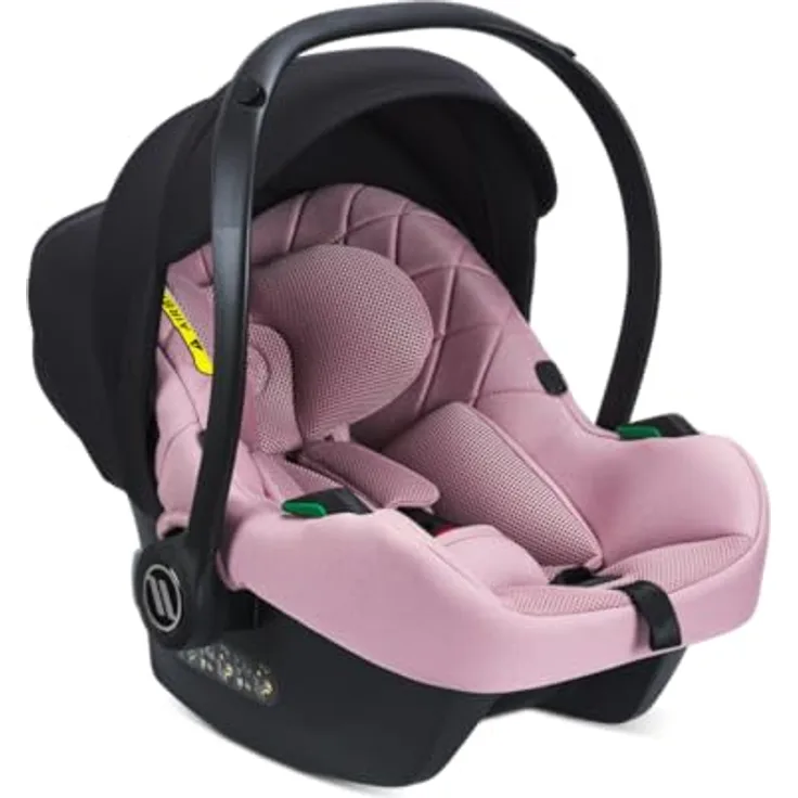 Avionaut Cosmo 2.0 AirFlow, Babyschale (0-13 kg) mit optimalem Schutz und AirFlow-Polsterung, pink