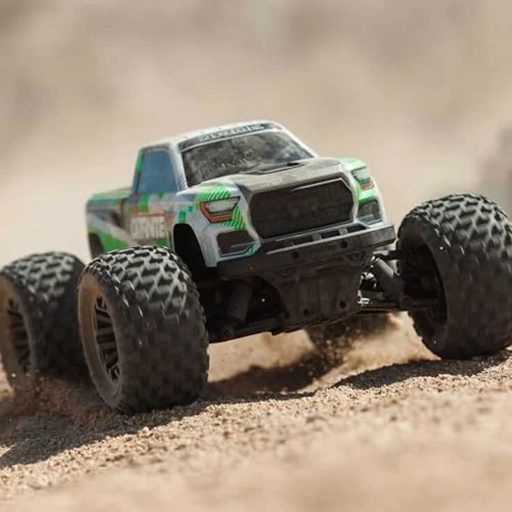 Arrma 1:10 GRANITE MEGA 665, 4x4 RTR Monster Truck mit Bürstenmotor, grün – Bild 6