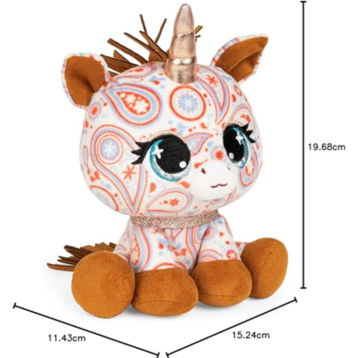 GUND P. Lushes Pets Designerplüsch Sally Mustang - Runway Ready Kollektion von den Laufstegen der Welt inspiriert, hochwertiges Plüschtier, ab 3 Jahren – Bild 6