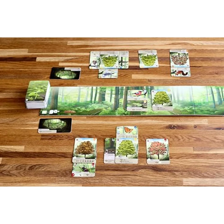 Lookout Spiele Waldmischen, strategisches Kartenspiel für 2-4 Spieler mit vielfältigem Waldbau und Tierattraktion – Bild 4