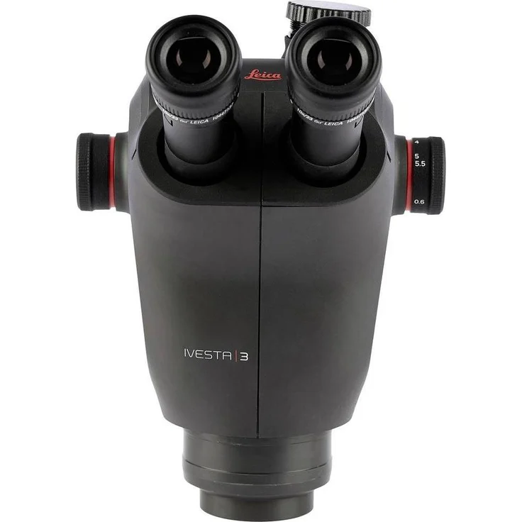 Leica Microsystems Ivesta 3 (C-mount) Stereo-Zoom Mikroskop Binokular, 55x Vergrößerung