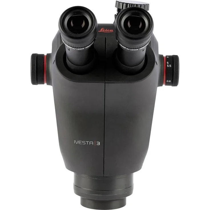Leica Microsystems Ivesta 3 (C-mount) Stereo-Zoom Mikroskop Binokular, 55x Vergrößerung