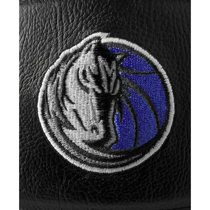Wilson NBA Basketball Dallas Mavericks, Lederverbundstoff mit gesticktem Mannschaftswappen, für Innenbereich – Bild 8