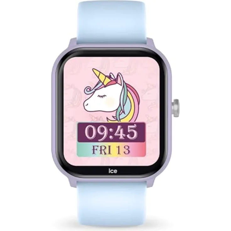 ICE-WATCH Smart Watch 024298, Kinder-Smartwatch mit AMOLED-Display, Bluetooth und Herzfrequenzmesser, Violett