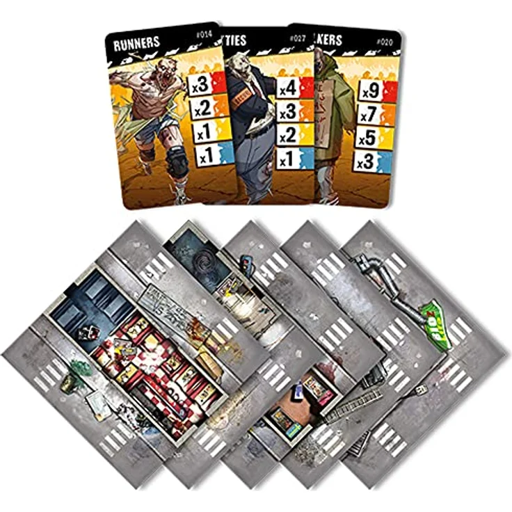 Asmodee Zombicide 2nd Edition, Brettspiel für 1-6 Spieler, ab 14 Jahren, spannende Zombie-Apokalypse, Spielzeit 60 min – Bild 4