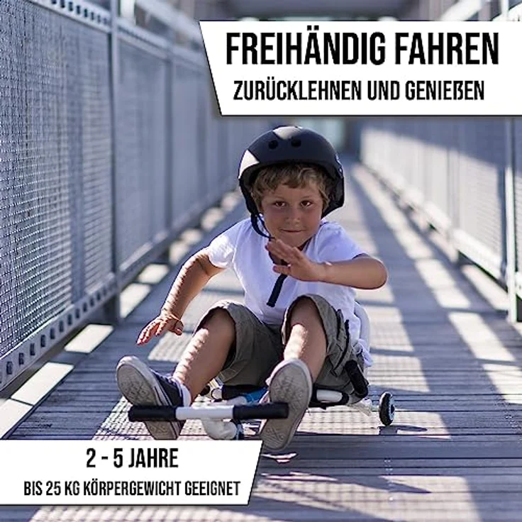 Ezyroller EzyRoller (blau) - Dreirad für Kinder von 2-4 Jahren, Spielzeug des Jahres, Stabiler Stahlrahmen – Bild 5