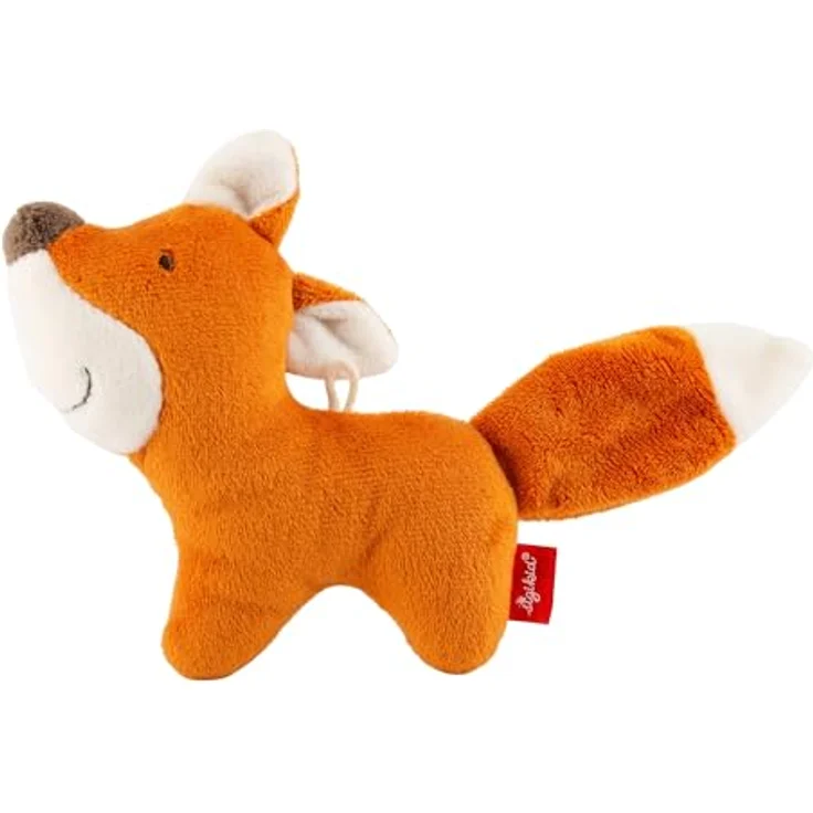 sigikid Greifling Fuchs, Kuscheltier für Babys mit weichem Material und Farbdesign – Bild 1