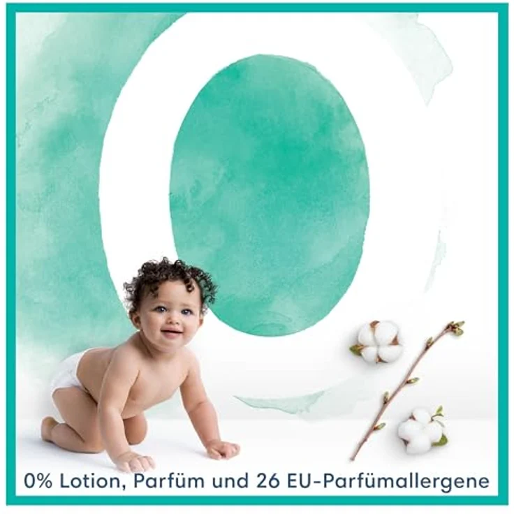 Pampers Harmonie Gr. 2 Mini, 4-8 kg, Monatsbox (1x 132 Windeln) – Bild 3