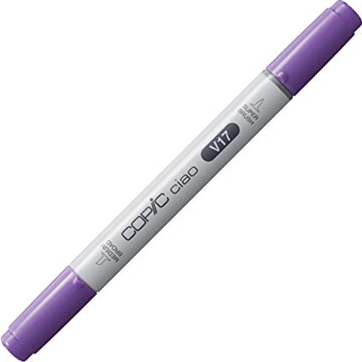 Copic COPIC Ciao Marker Typ V - 17, Amethyst, dualer Layoutmarker mit mittelbreiter und Brush-Spitze – Bild 1