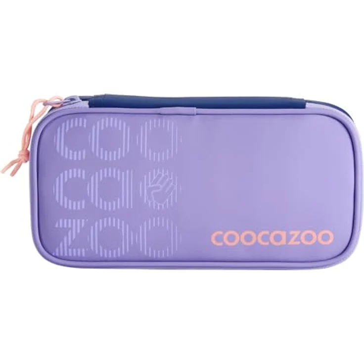 Coocazoo Mäppchen „Tarp Frosty Lilac”, lila, Federmäppchen mit großem Hauptfach, Stiftschlaufen und extra Fächern für Zirkel und Geodreieck, ideal für die 3. Klasse – Bild 1