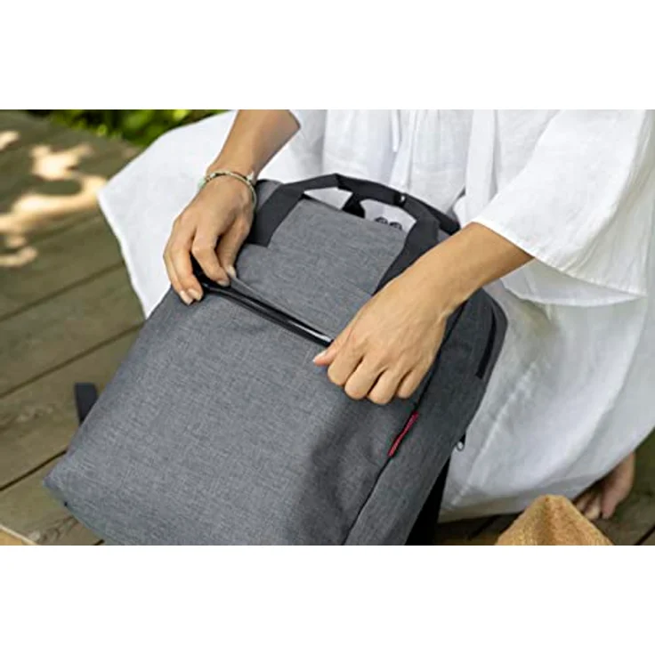 Reisenthel Allday M Backpack Rucksack Tasche Daypack EJ Twist Silver – Bild 6