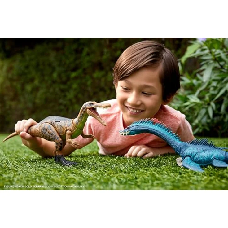 Mattel® Actionfigur Jurassic World Gigantic Trackers Styxosaurus, ca. 35,3 cm lang mit dramatischen Angriffsbewegungen und dekorativem Design – Bild 2
