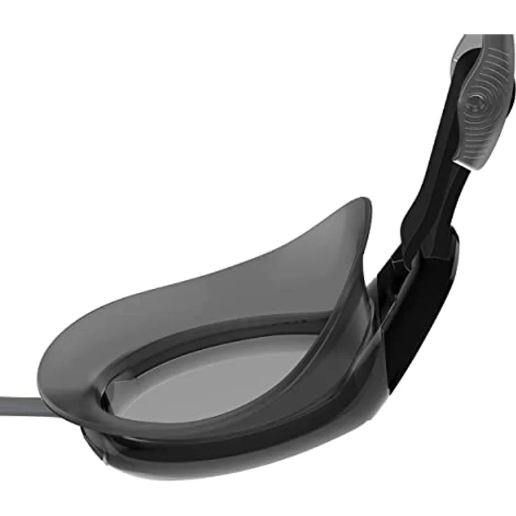 Speedo Unisex Erwachsene Mariner Pro Schwimmbrille, Schwarz/Weiß, Einheitsgröße – Bild 5