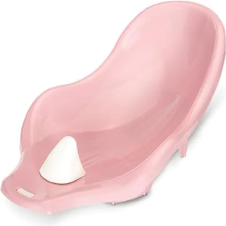 Lorelli Babybadewannen-Set Babybadewanne 88 cm Badesitz Badewannenständer Ablauf, pink – Bild 2