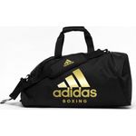 adidas Performance 2in1 Bag Polyester BOXING Sporttasche, für Kampfsportarten, diverse Farben