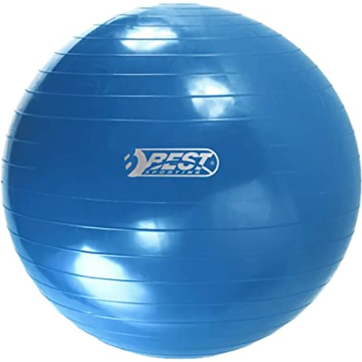 Best Sporting Unisex – Erwachsene Gymnastikball I Trainingsball 65cm, 75cm oder 85cm I Für Therapie- und Rehabilitationseinheiten I Belastung bis 250kg I Pilates Ball I Fitnessball für zu Hause