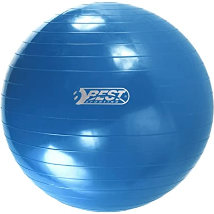 Best Sporting Unisex – Erwachsene Gymnastikball I Trainingsball 65cm, 75cm oder 85cm I Für Therapie- und Rehabilitationseinheiten I Belastung bis 250kg I Pilates Ball I Fitnessball für zu Hause – Bild 1