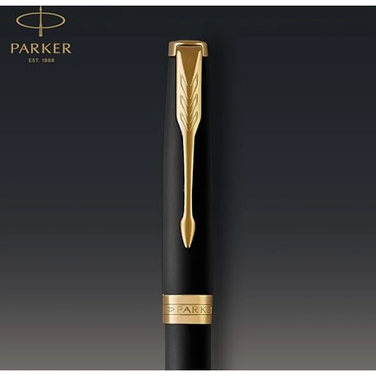 Parker Pen Sonnet, Eleganter Schreibstift in Schwarz mit zeitlosem Design und hoher Qualität – Bild 6