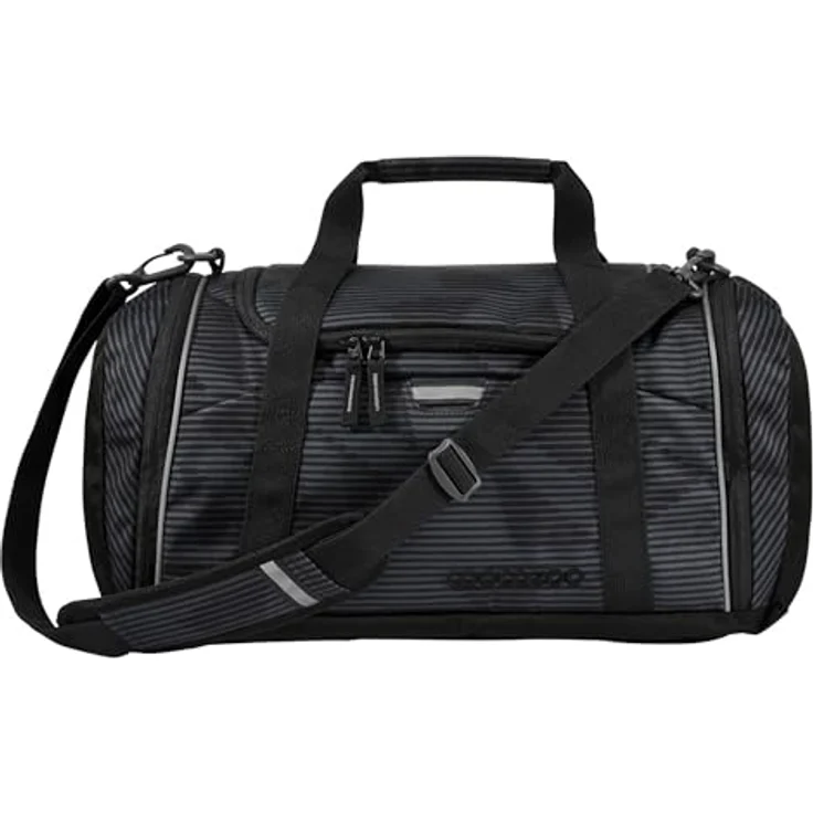 Coocazoo Schulrucksack-Set MATE „Dark Mission“ 5-tlg., ergonomischer 30L Tornister, höhenverstellbar mit Hüftgurt, schwarz, inkl. Federmäppchen, Sporttasche und Geldbörse – Bild 5