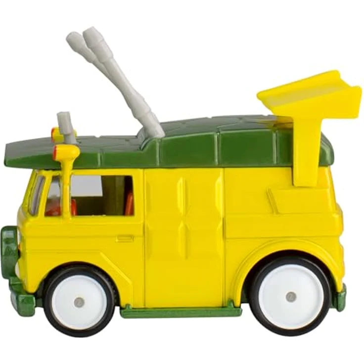 Hot Wheels TMNT Party Wagon Die Cast, Maßstab 1:64, Länge 7cm, Pop Kultur Modell HXF04 – Bild 2