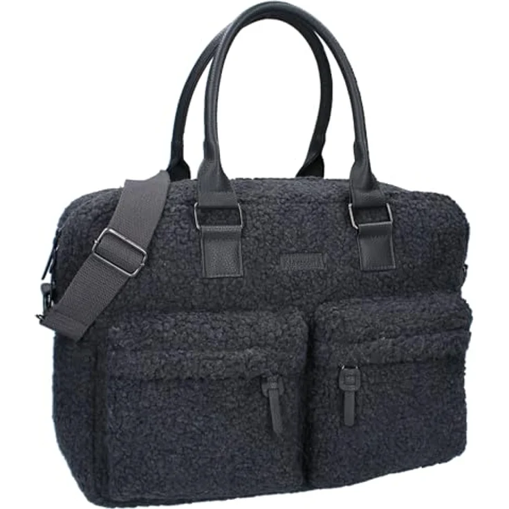 Vadobag Wickeltasche Care Vienna Hello Little One, 2-tlg. mit Wickelunterlage, geräumige Vordertaschen, verstellbarer Schultergurt, Kinderwagenkompatibel – Bild 1