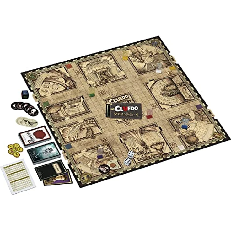 Hasbro Gaming Cluedo: Wizarding World Harry Potter Edition Brettspiel (Lingua: Italiano) – Bild 4