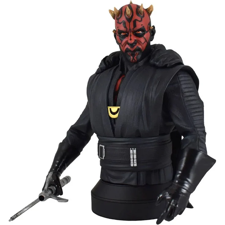 Diamond Select Star Wars Solo Büste 1/6 Darth Maul Crimson Dawn, 15 cm Polystone mit Echtheitszertifikat