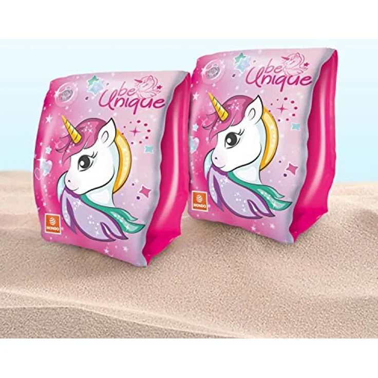 Mondo Toys UNICORN Arm Bands - PVC-Schwimmhilfen für Kinder von 2 bis 6 Jahren, 2 Luftkammern, doppeltes Sicherheitsventil - Rosa – Bild 4