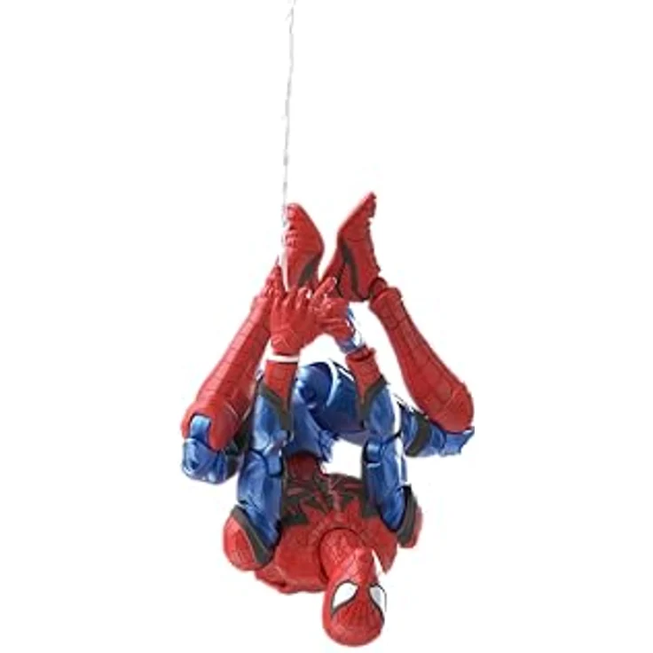 Blokees Marvel Rivals Spider-Man Modellbausatz, 15-16 cm, Artikuliert, Mehrfarbig, inkl. Sockel – Bild 4