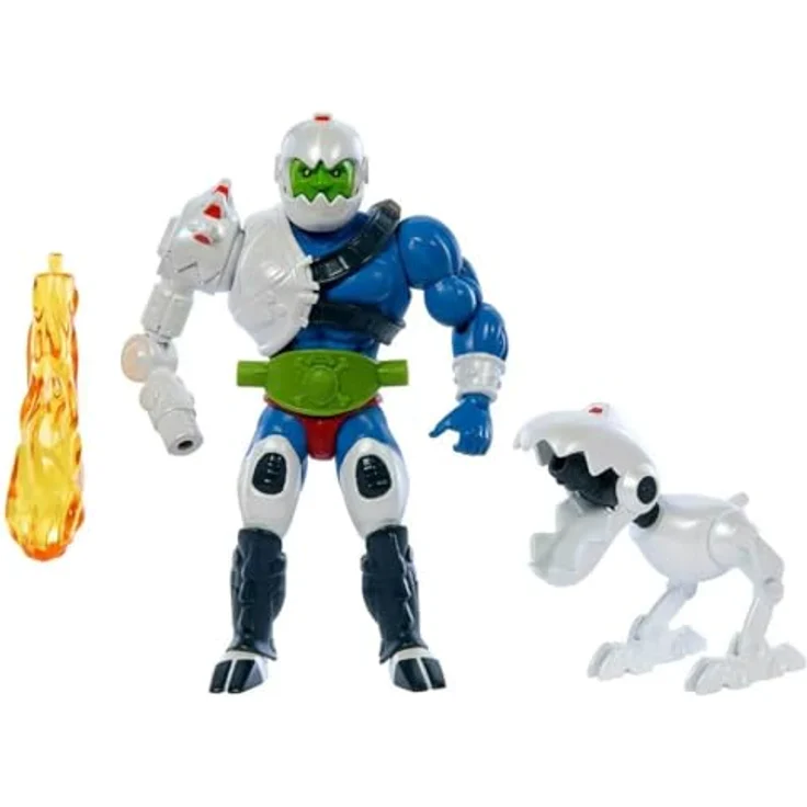 Mattel® Turtles of Grayskull Actionfigur, 14 cm Deluxe Figur mit Zubehör und Mini-Comic – Bild 3