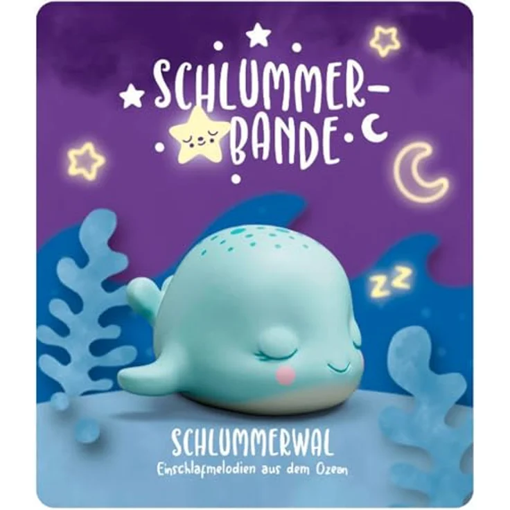 Tonies tonies® - Schlummerwal - Hörspiel-Toniefigur mit beruhigenden Einschlafmelodien aus dem Ozean – Bild 4