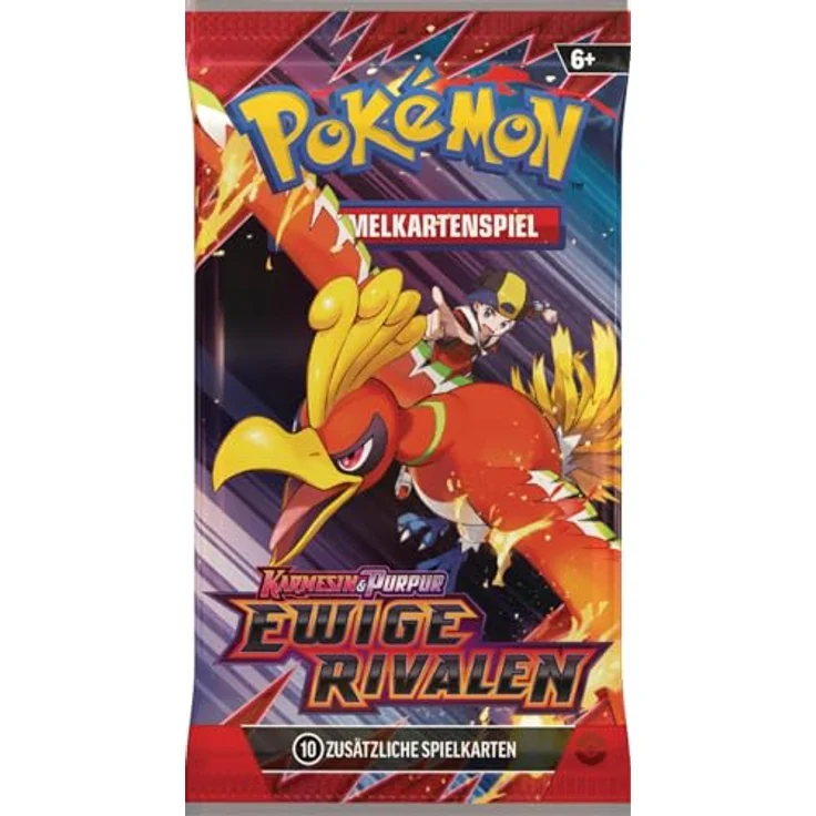 AMIGO PKM KP10 Ewige Rivalen 1 Booster, Pokémon Sammelkarten Erweiterung mit Donnersichel-ex, Sandfell-ex und Terakristallisierung – Bild 7
