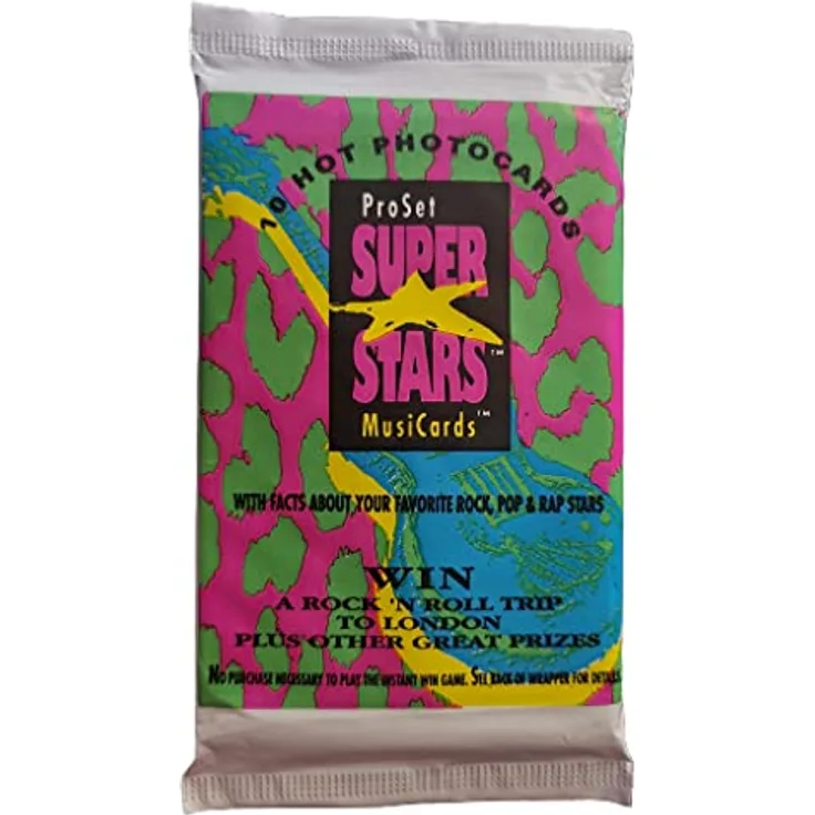 Super Stars Music Cards