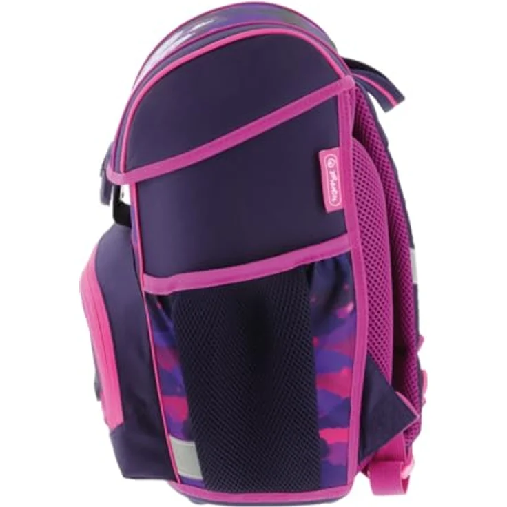 Herlitz Schulranzen Loop Plus Magic Unicorn, befüllt mit ergonomischem Design, 17 Liter Fassungsvermögen, OEKO-TEX zertifiziert, inklusive Schüleretui, Faulenzer und Sportbeutel – Bild 3