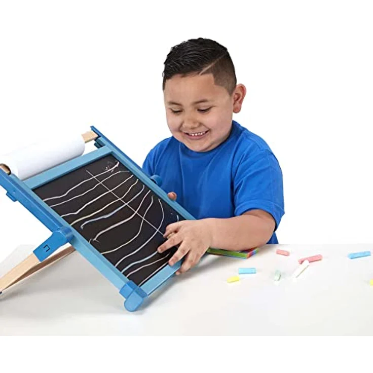 Melissa & Doug Zweiseitige Tischstaffelei mit Zubehör – Bild 4