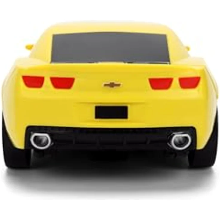 Jada Transformers RC Converting Bumblebee, ferngesteuertes Auto mit Umwandlungsmechanismus, 2-Kanal-Fernsteuerung und Lichteffekten, 28 cm hoch – Bild 7