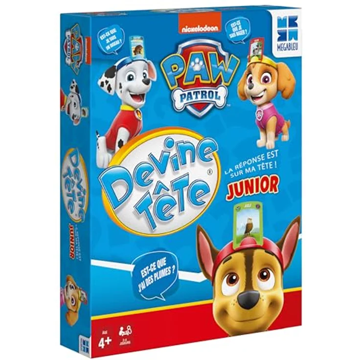Spin Master Devine Tête Junior, Multilinguales Kartenspiel für Kinder – Bild 1