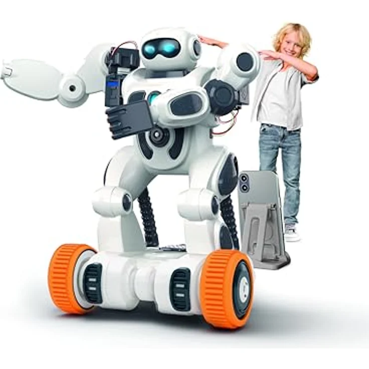 Clementoni Galileo Robotics - AIRO® Artificial Intelligence Roboter - 2.0, interaktives Lernspielzeug für Kinder, nicht geeignet für unter 3 Jahre – Bild 5
