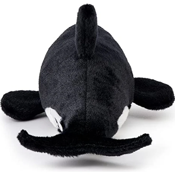 Zappi Co Orca Whate Plüschtier, weich gefülltes Kuscheltier für Kinder, 20-22 cm, grau, ideal zum Kuscheln und Rollenspiel – Bild 3