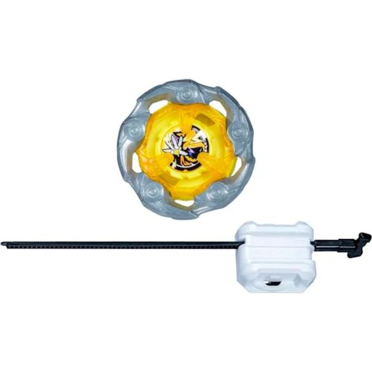 Hasbro Beyblade X Wand Wizard 5-70DB UX Starter Pack, actiongeladenes Kreiselspielzeug mit X-Celerator Beschleunigungssystem und austauschbaren Metall-Blades – Bild 2