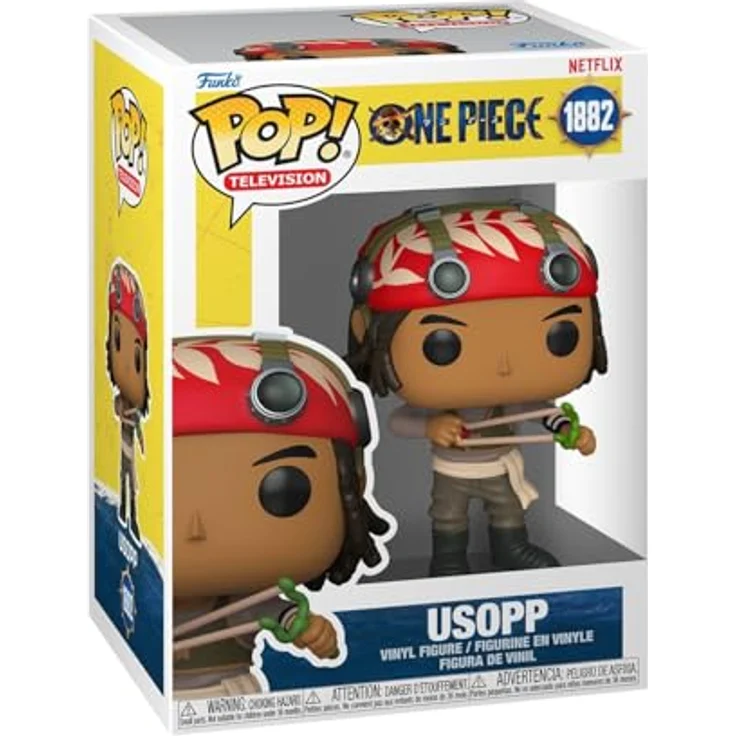 Funko FK75668 - One Piece POP! Vinyl-Figur, ca. 9 cm groß, in Fensterbox – Bild 1