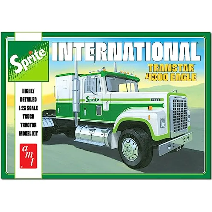 AMT 1/25 International Transtar 4300 Eagle Sprite Plastikmodellbausatz - Maßstab 1:25