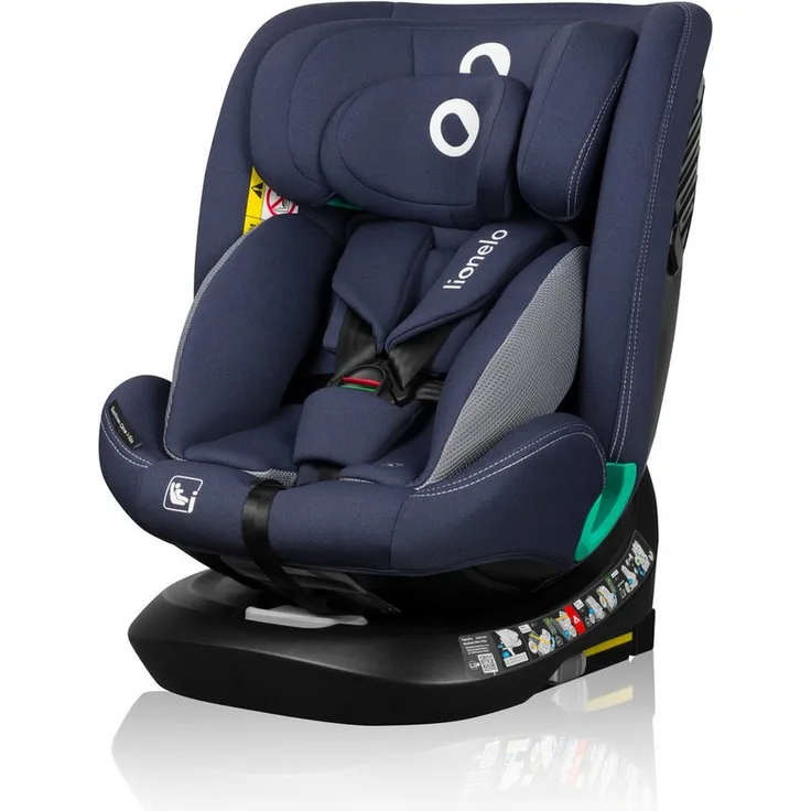 lionelo Autokindersitz BASTIAAN ONE i-SIZE, 4-in-1/i-Size/Dri-Seat/360 Grad/0-36kg, schwarz - Preisvergleich