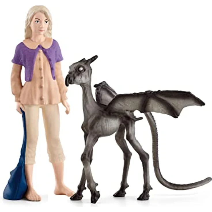 schleich 42636 Luna & Thestral, ab 6 Jahren, WIZARDING WORLD - Spielfigur, 12 x 2 x 10 cm – Bild 1