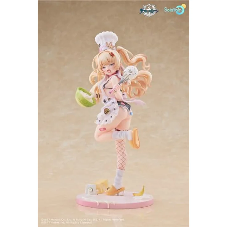 Solarain Azur Lane PVC Statue 1/7 Bache: Anniversary Illustration Ver., 27 cm, detailreiche Sammelfigur mit Base – Bild 10