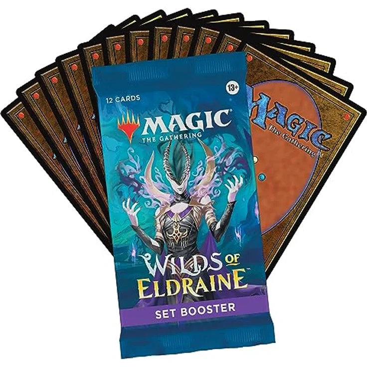 Wizards of the Coast Magic: The Gathering Wilds of Eldraine Set Booster Box, 30 Booster mit seltenen Karten und Artwork-Karten, Englisch – Bild 4